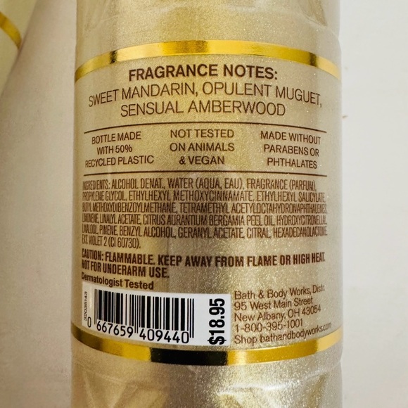 NEW! Bath & Body Works “Infinite Radiance” Fine Fragrance Mist & Body Cream - Picture 8 of 8